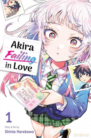 Akira Failing in Love, Vol. 1: Volume 1 - Shinta Harekawa [KOMIKS]