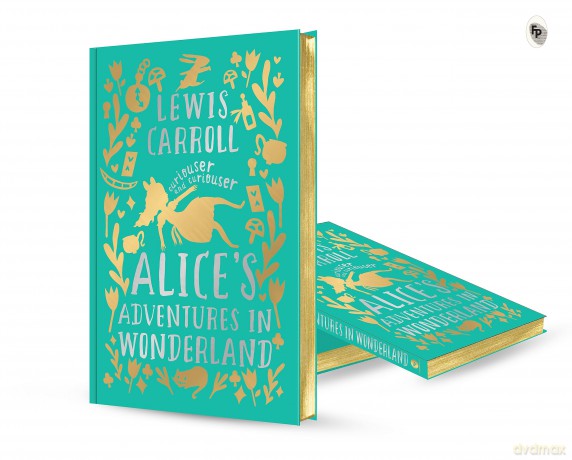 Alice's Adventures in Wonderland (Deluxe Hardbound Edition) (Fingerprint! Classics) - Lewis Carroll [KSIĄŻKA]