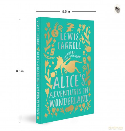 Alice's Adventures in Wonderland (Deluxe Hardbound Edition) (Fingerprint! Classics) - Lewis Carroll [KSIĄŻKA]