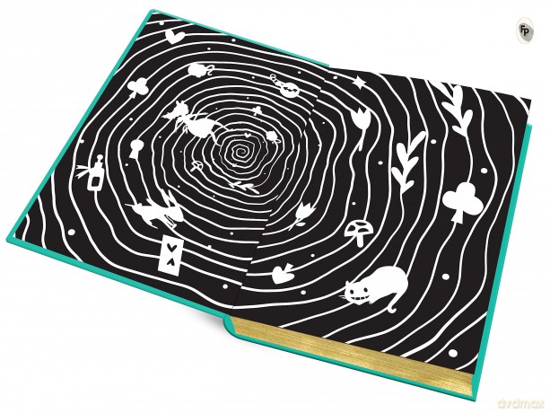 Alice's Adventures in Wonderland (Deluxe Hardbound Edition) (Fingerprint! Classics) - Lewis Carroll [KSIĄŻKA]