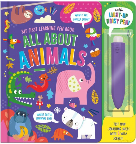 All About Animals: My First Learning Pen Book [KSIĄŻKA]