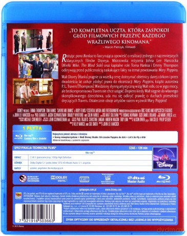 Ratując pana Banksa [Blu-Ray]