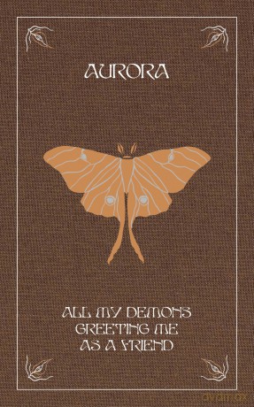 All My Demons Greeting Me as a Friend - Aurora [KSIĄŻKA]