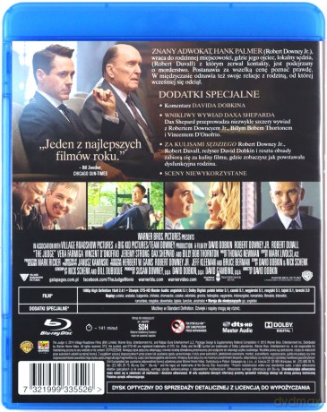 Sędzia [Blu-Ray] 