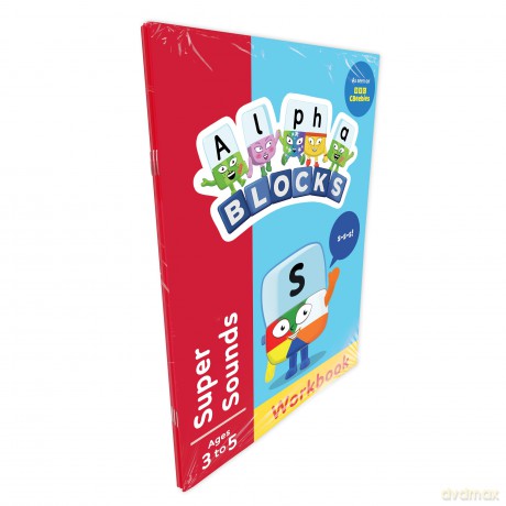Alphablocks Red Level Workbook Set (3 books) (Numberblocks, Alphablocks and Colourblocks Workbooks) [KSIĄŻKA]