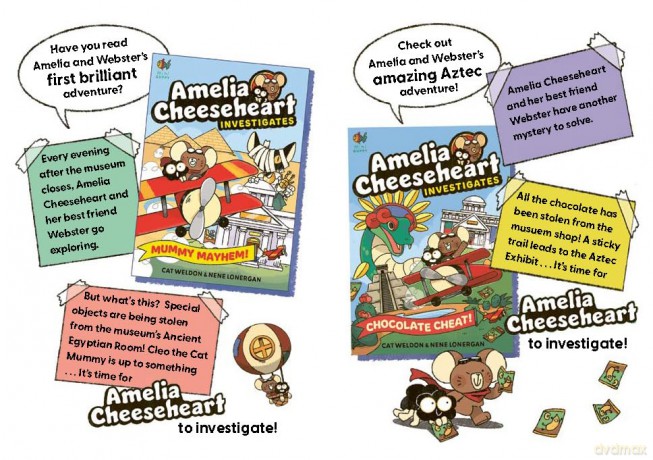 Amelia Cheeseheart Investigates: Ice Age Alarm! - Cat Weldon [KSIĄŻKA]