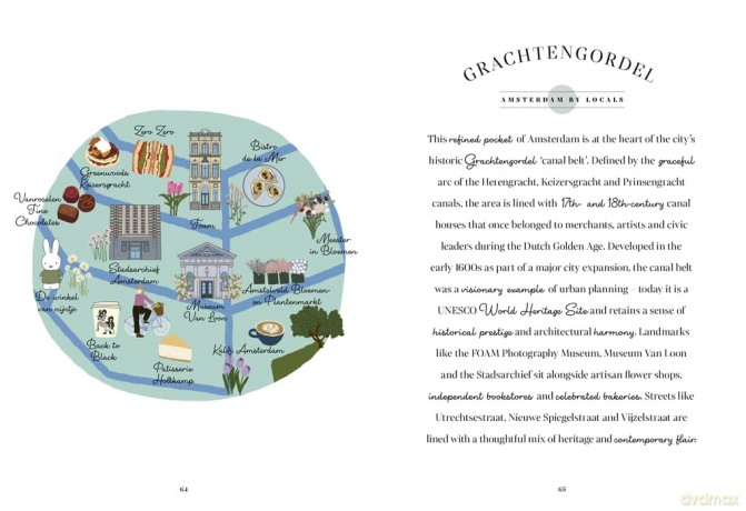 Amsterdam Block by Block: An Illustrated Guide to the Best of the Dutch Capital - Cierra Block [KSIĄŻKA]