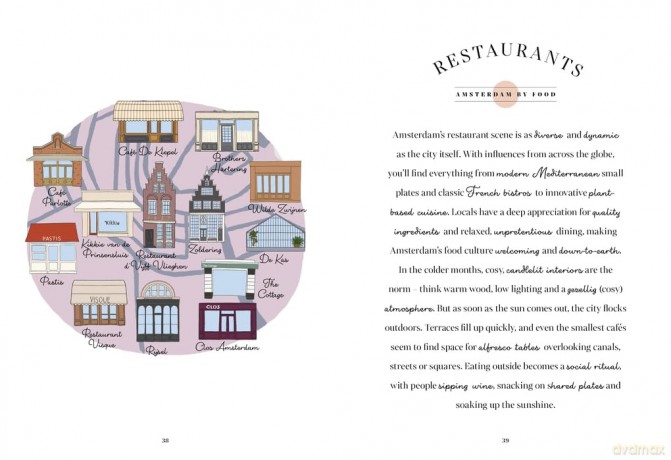 Amsterdam Block by Block: An Illustrated Guide to the Best of the Dutch Capital - Cierra Block [KSIĄŻKA]