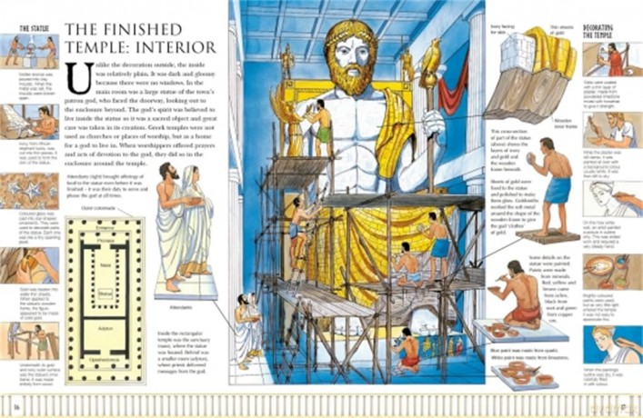 An Ancient Greek Temple: Spectacular Visual Guides - John Malam [KSIĄŻKA]
