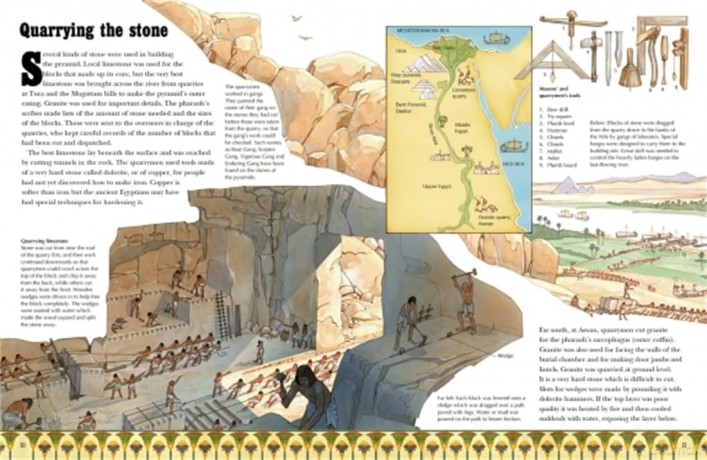 An Egyptian Pyramid: Spectacular Visual Guides - J Et Al Morley [KSIĄŻKA]