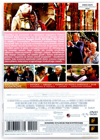 Drugi Hotel Marigold [DVD]