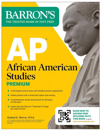AP African American Studies Premium, First Edition: Prep Book with 3 Practice Tests + Comprehensive Review + Online Practice (2026) - Barron's Educational [KSIĄŻKA]