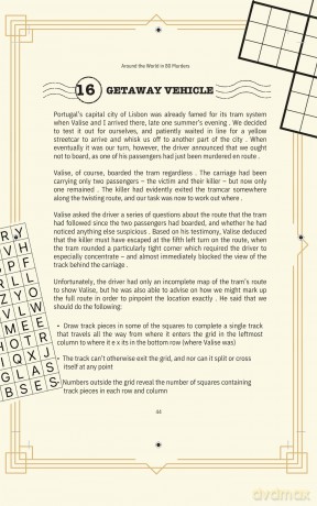 Around the World in 80 Murders Puzzle Book: Classic crimes for you to solve - Gareth Moore [KSIĄŻKA]