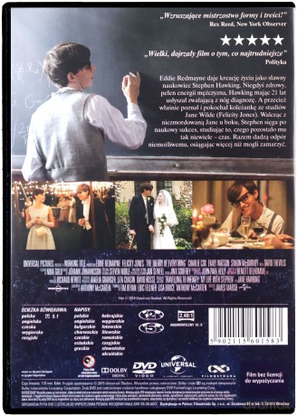 Teoria wszystkiego (2014) [DVD]