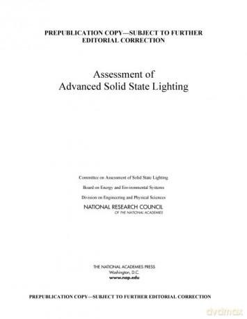Assessment of Advanced Solid-State Lighting - No Author Stated [KSIĄŻKA]