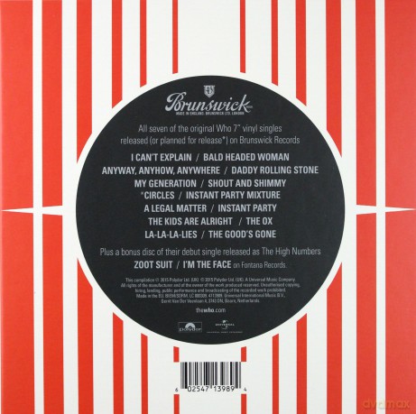 The Who: The Brunswick Singles [BOX] [8xWinyl]