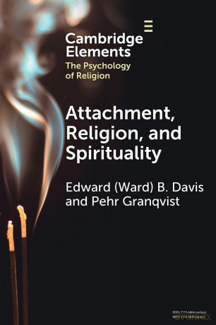 Attachment, Religion, and Spirituality (Elements in the Psychology of Religion) - Dav Edward Ward B [KSIĄŻKA]