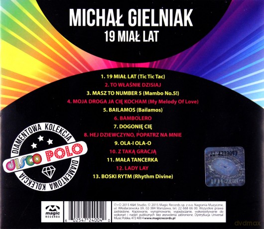 Michał Gielniak: Diamentowa Kolekcja Disco Polo [CD]