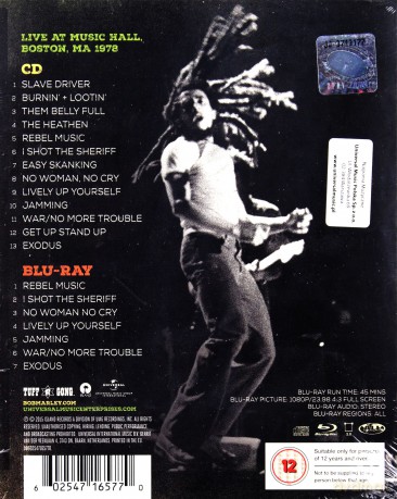 Bob Marley & The Wailers: Easy Skanking In Boston 78 [BOX] [CD]+[Blu-Ray]