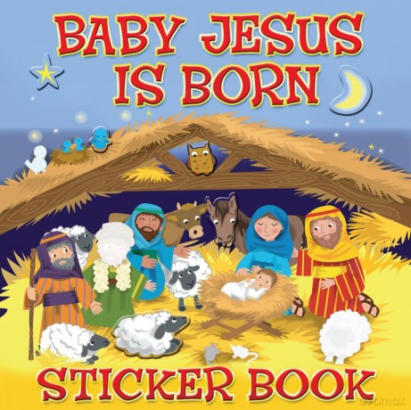 Baby Jesus is Born Sticker Book (My Very First Sticker Books) - Karen Williamson [KSIĄŻKA]