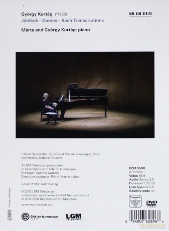 Gyorgy Kurtag: Games And Transcriptions [DVD]