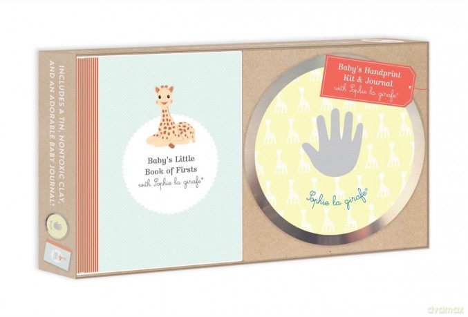 Baby's Handprint Kit and Journal with Sophie la girafe - Sophie La Girafe [KSIĄŻKA]
