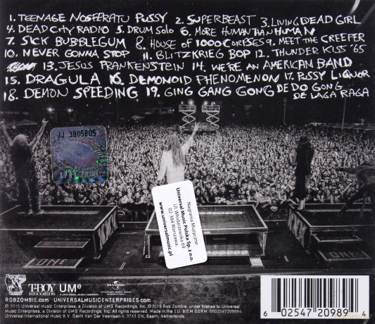 Rob Zombie: Spookshow International Live [CD]
