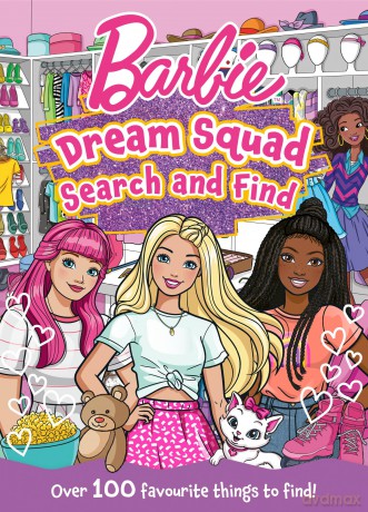 Barbie Dream Squad Search and Find: The Perfect Activity Book Gift for Barbie Fans aged 3, 4, 5, 6, 7 years - Barbie [KSIĄŻKA]