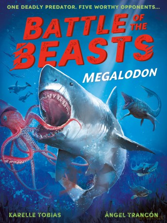 Battle of the Beasts: Megalodon - Karelle Tobias [KSIĄŻKA]