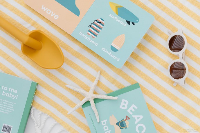 Beach Baby: Board Book for Early Learners (Let's Go! Baby) - Danielle, Il Wilson [KSIĄŻKA]