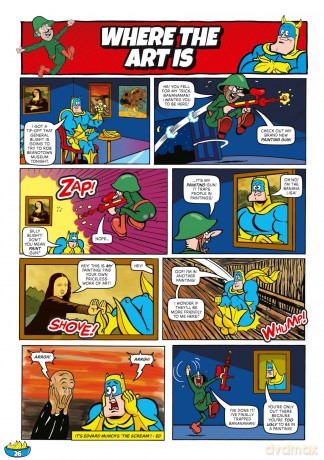 Beano Presents: Bananaman vol. 2 - Ever Alert For The Call To Action [KOMIKS]