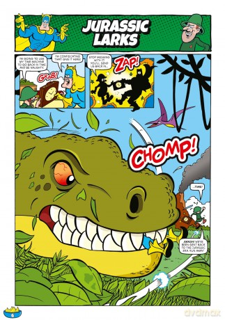 Beano Presents: Bananaman vol. 2 - Ever Alert For The Call To Action [KOMIKS]