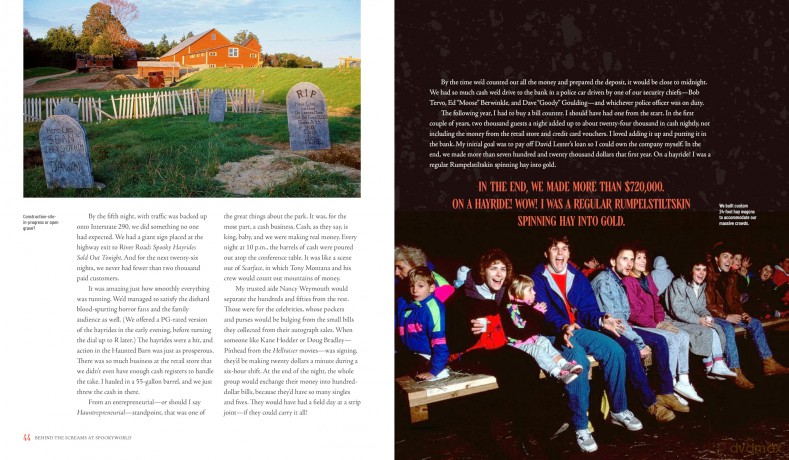 Behind the Screams at Spookyworld: The Secrets, Scares, and Stars of America's Original Horror Theme Park - David Bertolino [KSIĄŻKA]