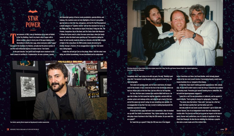 Behind the Screams at Spookyworld: The Secrets, Scares, and Stars of America's Original Horror Theme Park - David Bertolino [KSIĄŻKA]