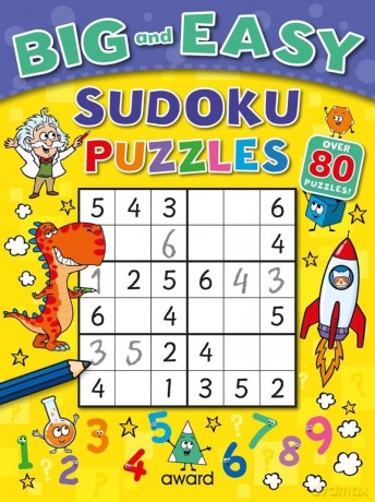 Big and Easy Sudoku Puzzles (Big and Easy Activity Books) - Sophie Giles [KSIĄŻKA]