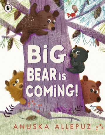 Big Bear Is Coming!: A join-in hide-and-seek picture book game - perfect for families to enjoy together at bedtime! - Anuska Allepuz [KSIĄŻKA]