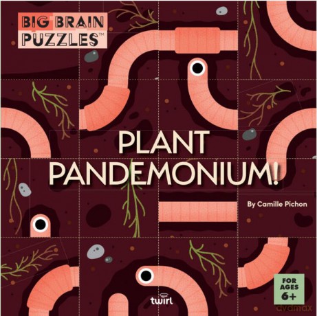 Big Brain Puzzles: Plant Pandemonium! - Pichon Camille [KSIĄŻKA]