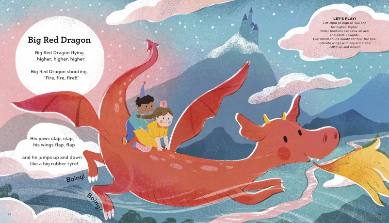Big Red Dragon - Play Rhymes Through the Year - Jane Newberry [KSIĄŻKA]