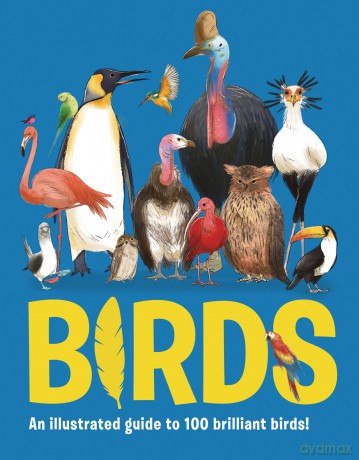 Birds: An Illustrated Guide to 100 Brilliant Birds - Marina (Ill) Halak [KSIĄŻKA]