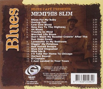 Memphis Slim: Blues Cafe Presents 44 Blues [CD]