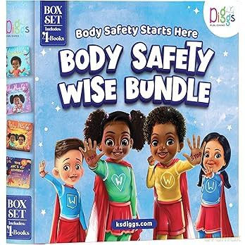 Body Safety Box Set 2 Four Book Set - Kryst Sanders Diggs [KSIĄŻKA]