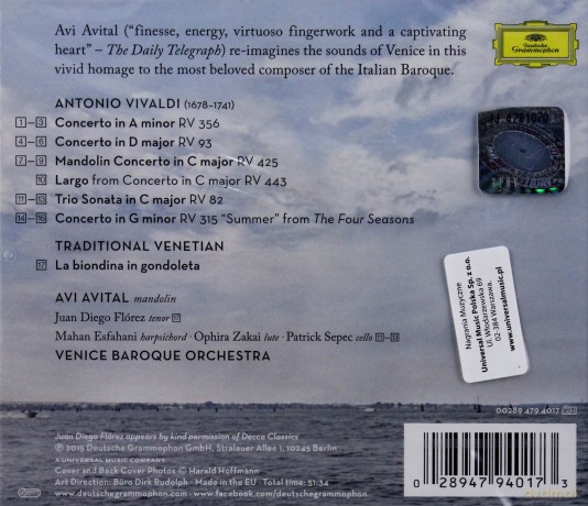 Avi Avital: Vivaldi [CD]