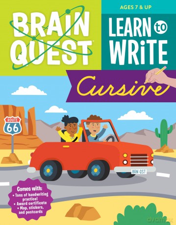 Brain Quest Learn to Write Cursive [KSIĄŻKA]