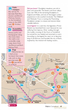 Bristol and Bath Short Walks | Ordnance Survey | 10 Accessible Routes for All | Short Walks Made Easy | Guidebook | Avon Valley | England | Maps | City | Valleys | Rivers - Ordnance Survey [KSIĄŻKA]