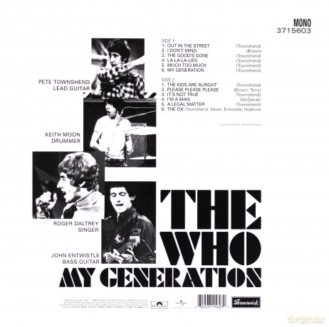 The Who: My Generation [Winyl]