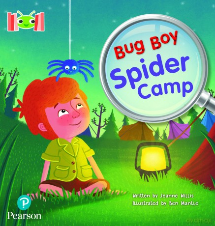 Bug Club Reading Corner: Age 4-7: Bug Boy: Spider Camp - Jeanne Willis [KSIĄŻKA]