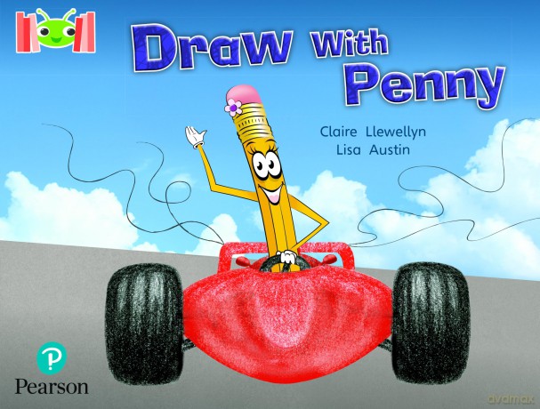 Bug Club Reading Corner: Age 4-7: Draw with Penny - Claire Llwellyn [KSIĄŻKA]