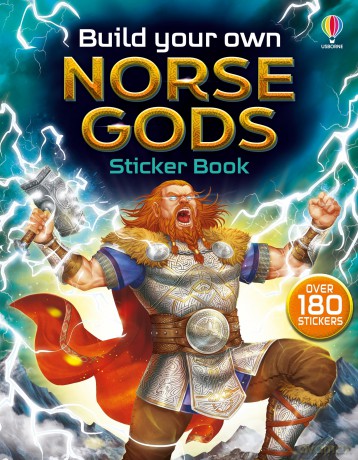Build Your Own Norse Gods (Build Your Own Sticker Book) - Simon Tudhope [KSIĄŻKA]