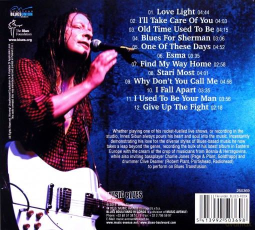 Innes Sibun: Blues Transfusion [CD]