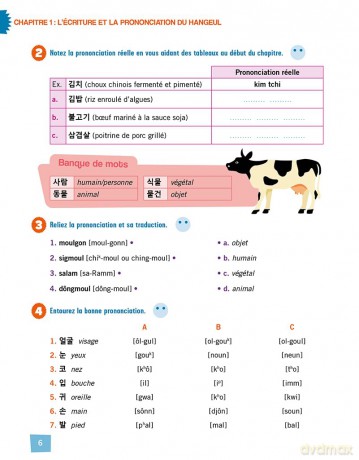 Cahier Exercices Coréen Niveau Débutants: 130 exercices + corrigés - I Kim-Juquel [KSIĄŻKA]